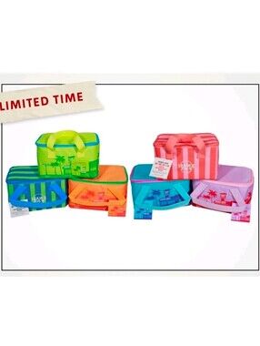 Trader Joe Mini Insulated Cooler Tote Bags 2026 - FULL SET - Limited Edition